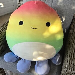 Kellytoy Elodie Plush Octopus Ms20 rainbow rare Ombre Plush Squishmallows